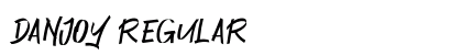 Danjoy Regular (OpenType) Font Preview Danjoy Regular (OpenType) Font Preview