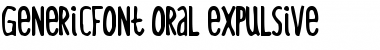 GenericFont Oral Expulsive