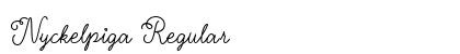 Nyckelpiga Regular Font Nyckelpiga Regular Font Preview
