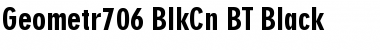 Download Geometr706 BlkCn BT Font