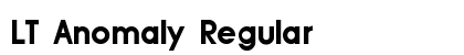 LT Anomaly Regular Font LT Anomaly Regular Font Preview
