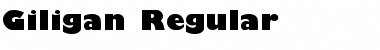 Giligan Regular Font
