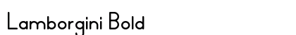 Lamborgini Bold Font Preview Lamborgini Bold Font Preview