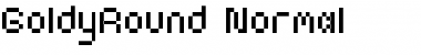 GoldyRound Normal Font