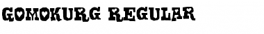 Gomoku Rg Regular Font