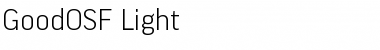 GoodOSF-Light Regular Font