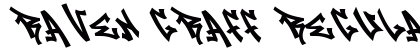 Raven Graff Regular Regular Font Raven Graff Regular Regular Font Preview