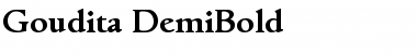 Goudita-DemiBold Regular Font