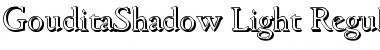 Download GouditaShadow-Light Font