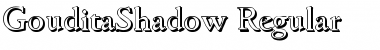 GouditaShadow Regular Font