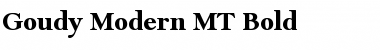 Download Goudy Modern MT Font