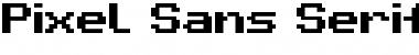 Pixel Sans Serif Regular Font