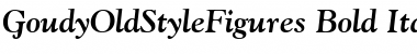 Download GoudyOldStyleFigures Font
