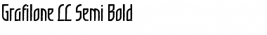 GrafiloneLL SemiBold Regular Font