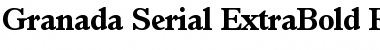 Download Granada-Serial-ExtraBold Font