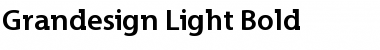 Grandesign Light Bold Font