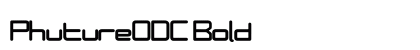 PhutureODC Bold Font PhutureODC Bold Font Preview