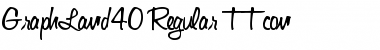 GraphLand40 Regular Font