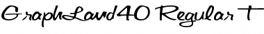 GraphLand40 Regular Font