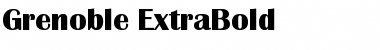 Download Grenoble-ExtraBold Font
