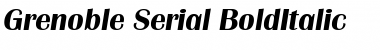 Download Grenoble-Serial Font