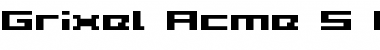 Download Grixel Acme 5 Wide Bold Font