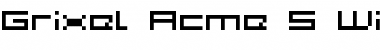 Download Grixel Acme 5 Wide Font