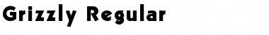 Grizzly Regular Font
