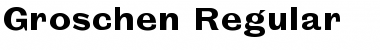 Groschen Regular Font
