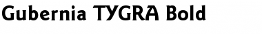Download Gubernia TYGRA Font