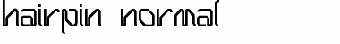 Download Hairpin-Normal Font