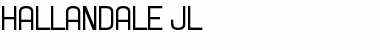 Hallandale JL Regular Font