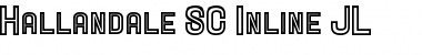 Hallandale SC Inline JL Regular Font