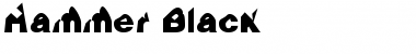 Hammer Black Font