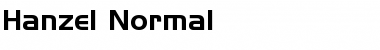 Hanzel Normal Font