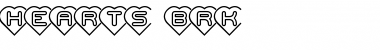 Hearts (BRK) Normal Font