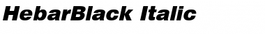 Download HebarBlack Font