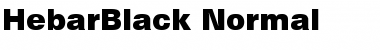 Download HebarBlack Font
