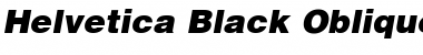 Helvetica-Black BlackItalic