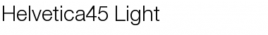 Helvetica45-Light Light Font