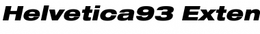 Helvetica93-ExtendedBlack BlackItalic