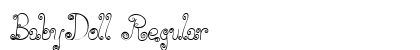 BabyDoll Regular Font BabyDoll Regular Font Preview