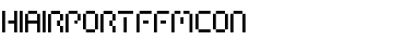 HIAIRPORTFFMCON Regular Font
