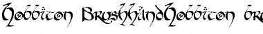 Hobbiton Brushhand Hobbiton brush Font