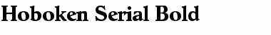Download Hoboken-Serial Font