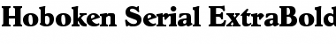 Hoboken-Serial-ExtraBold Regular Font