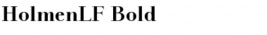Download HolmenLF-Bold Font