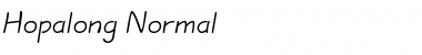 Hopalong Normal Font