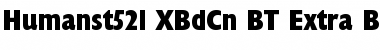 Humanst521 XBdCn BT Extra Bold Font