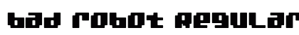 bad robot Regular Font bad robot Regular Font Preview